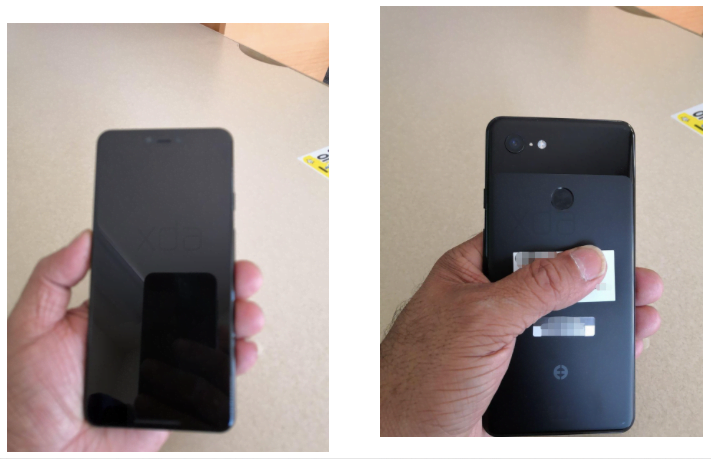 Google Pixel 3 Leaked Photos