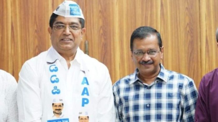 B Bhaskar Rao joins Aam Aadmi Party