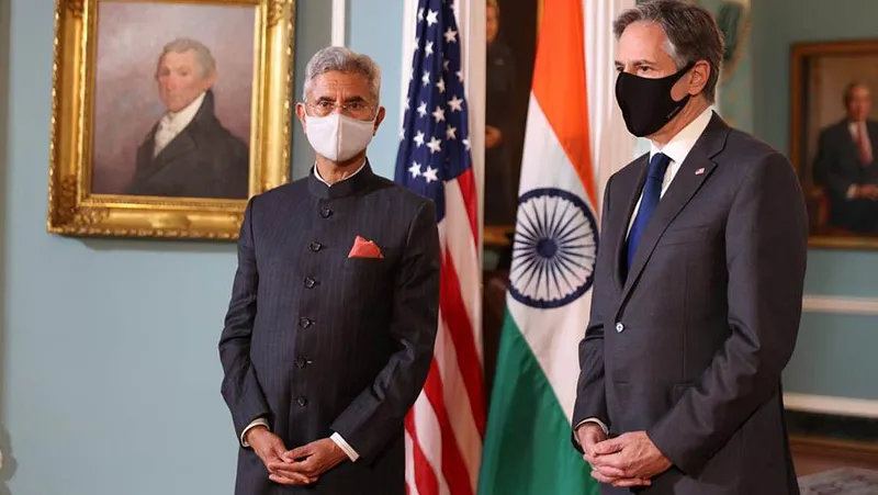 Jaishankar with Antony Blinken