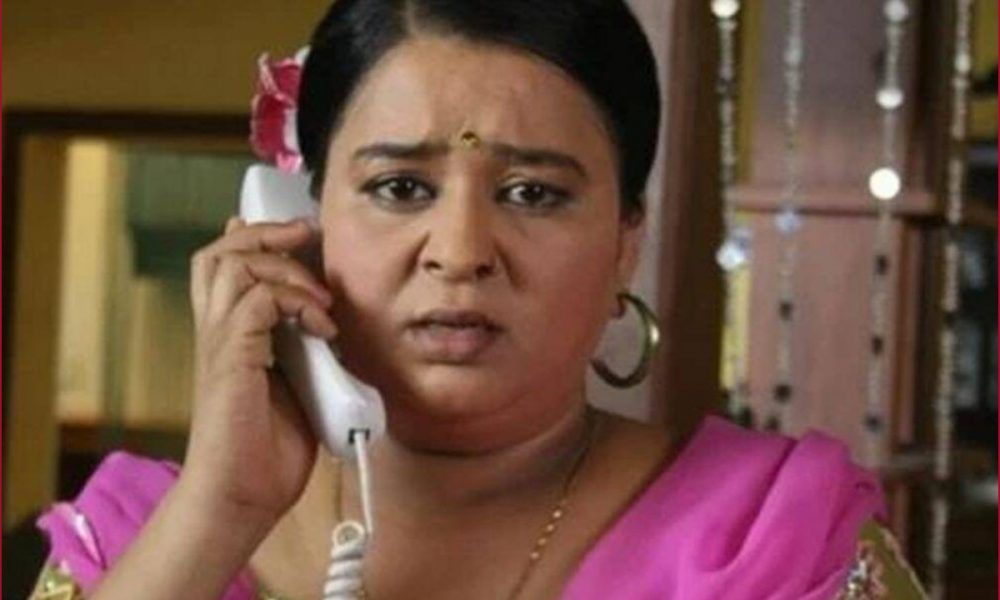 Nishi Singh talking on a phone