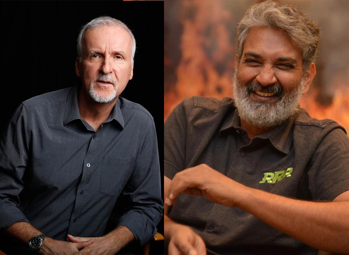 james cameron next to ss rajamouli