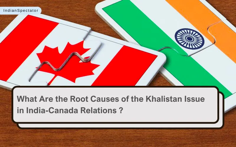 India Canada flags together on Khalistan Issue